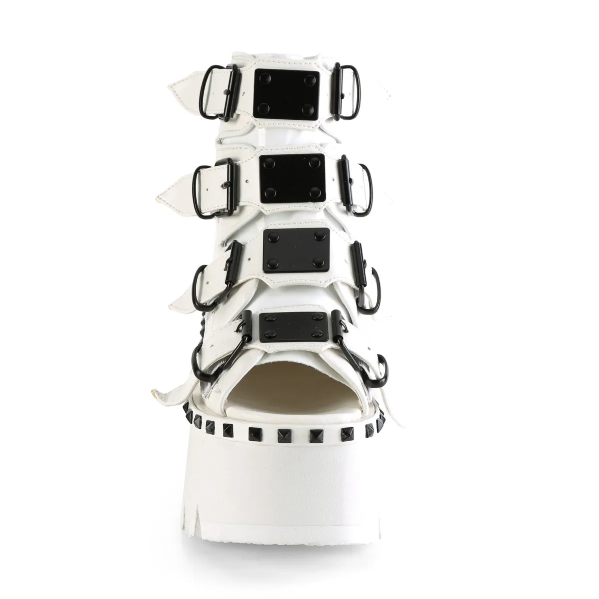 Ashes 70 Platform Goth Sandal Boots  - Demonia Direct