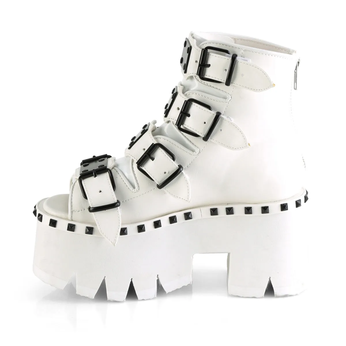 Ashes 70 Platform Goth Sandal Boots  - Demonia Direct