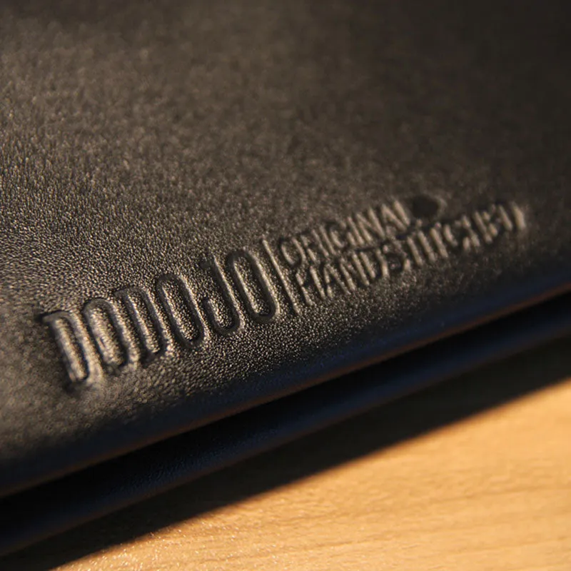 Black LEATHER Womens Bifold Long Wallet Leather Long Wallet FOR Women