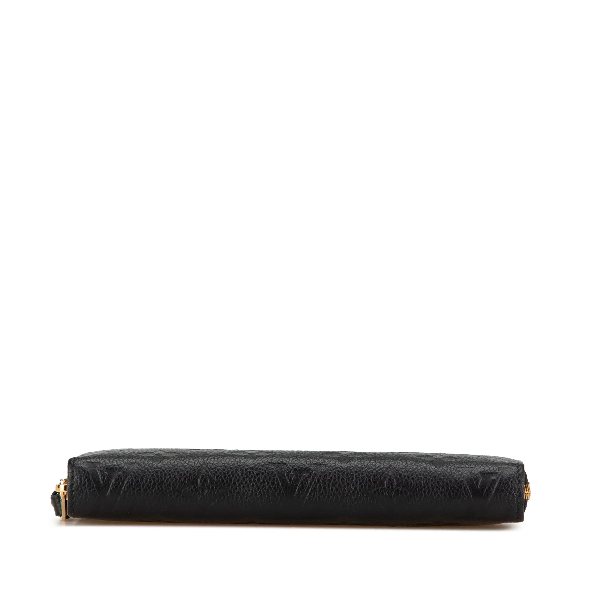 Black Louis Vuitton Monogram Empreinte Zippy Long Wallet