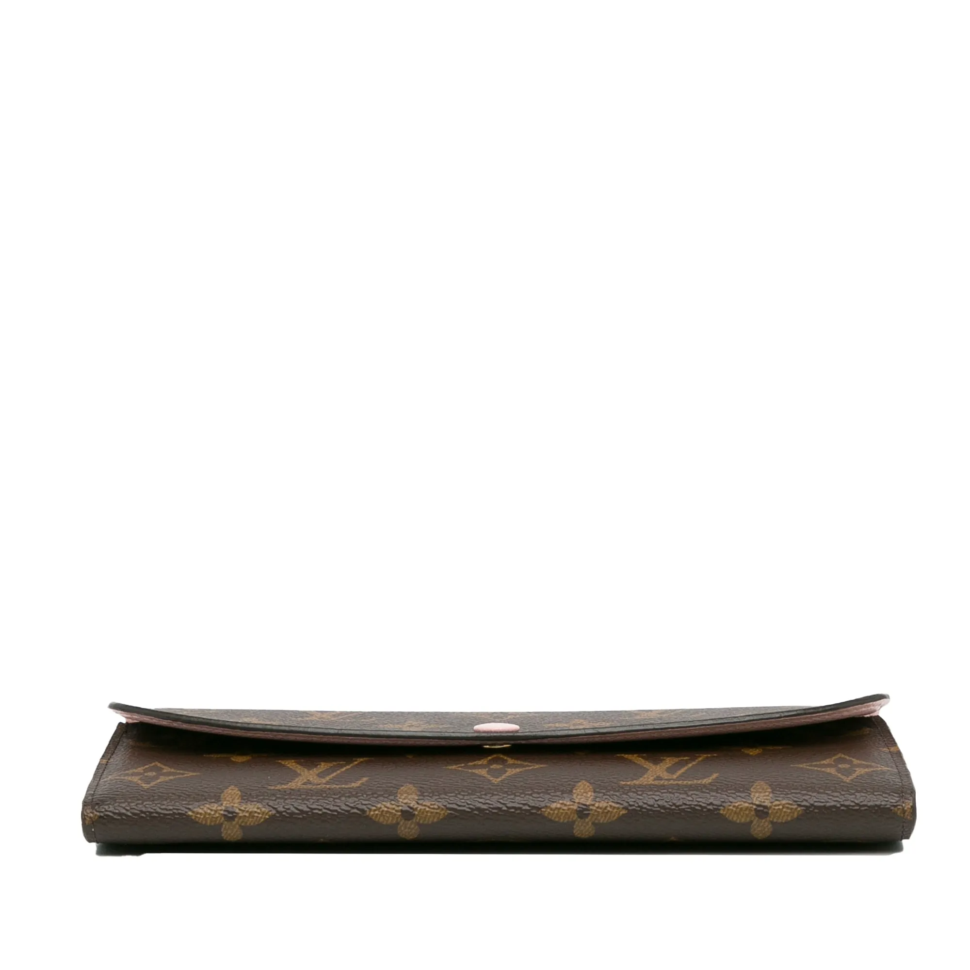 Brown Louis Vuitton Monogram Emilie Wallet