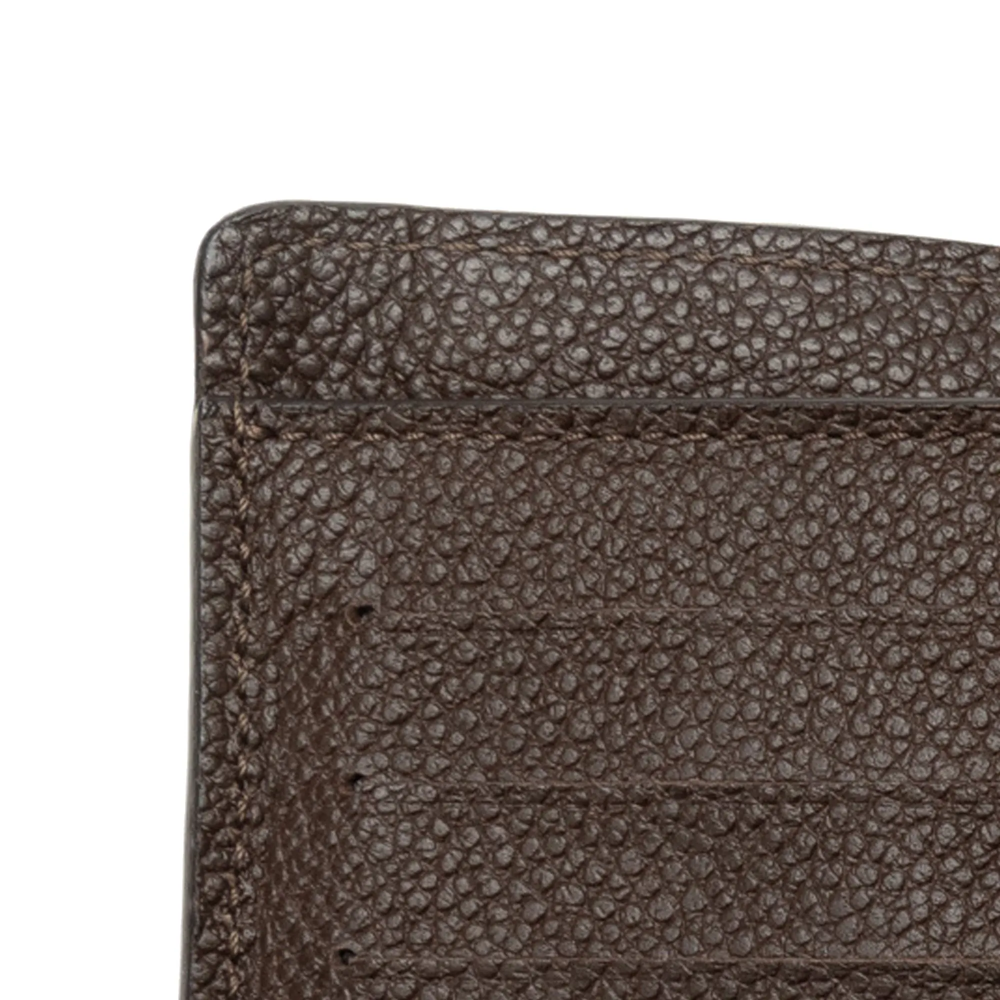 Brown Louis Vuitton Monogram Empreinte Portefeuille Curieuse Wallet