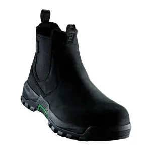 FXD WB-4 ELASTIC SIDE SAFETY BOOT BLACK