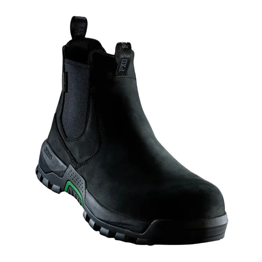 FXD WB-4 ELASTIC SIDE SAFETY BOOT BLACK