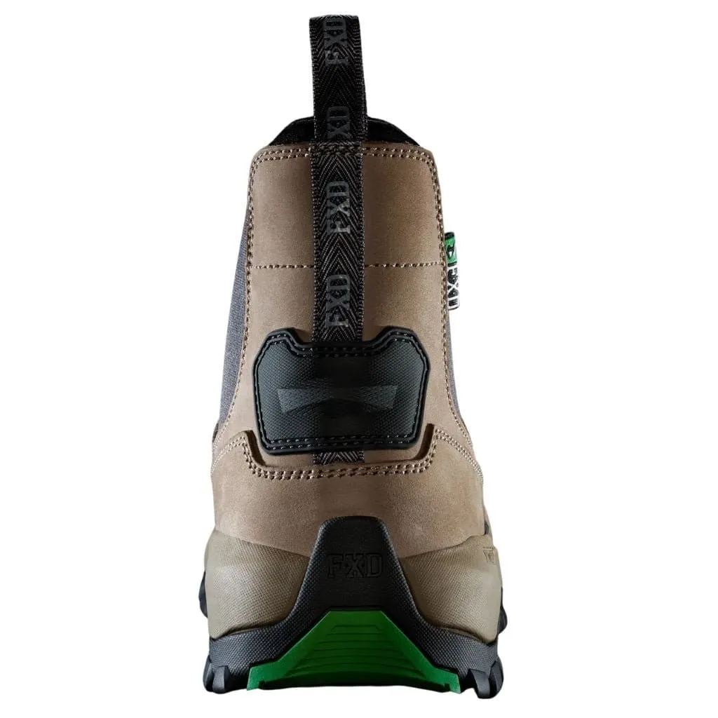 FXD WB-4 ELASTIC SIDE SAFETY BOOT STONE