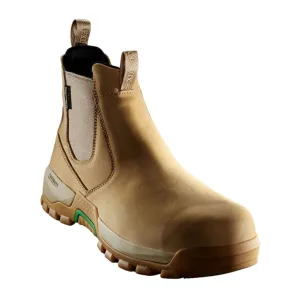 FXD WB-4 ELASTIC SIDE SAFETY BOOT WHEAT