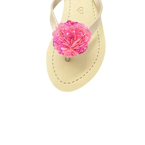 【JP】Noho (Pink Flower) - Women's Mid Wedge -Japan Stock