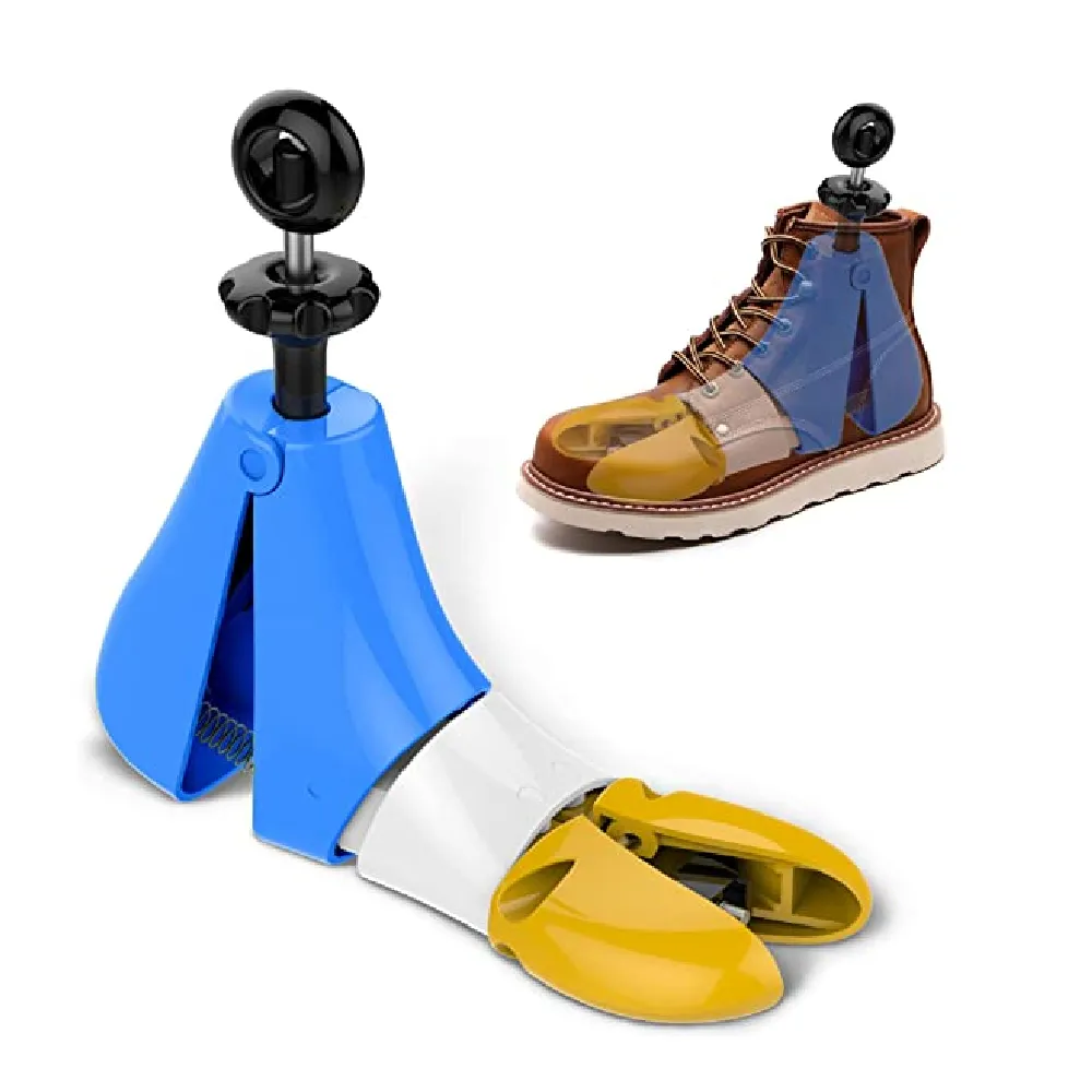 QEKMSY Cowboy Boot Stretcher for Men | 4 Way Shoe Stretcher Adjustable Length